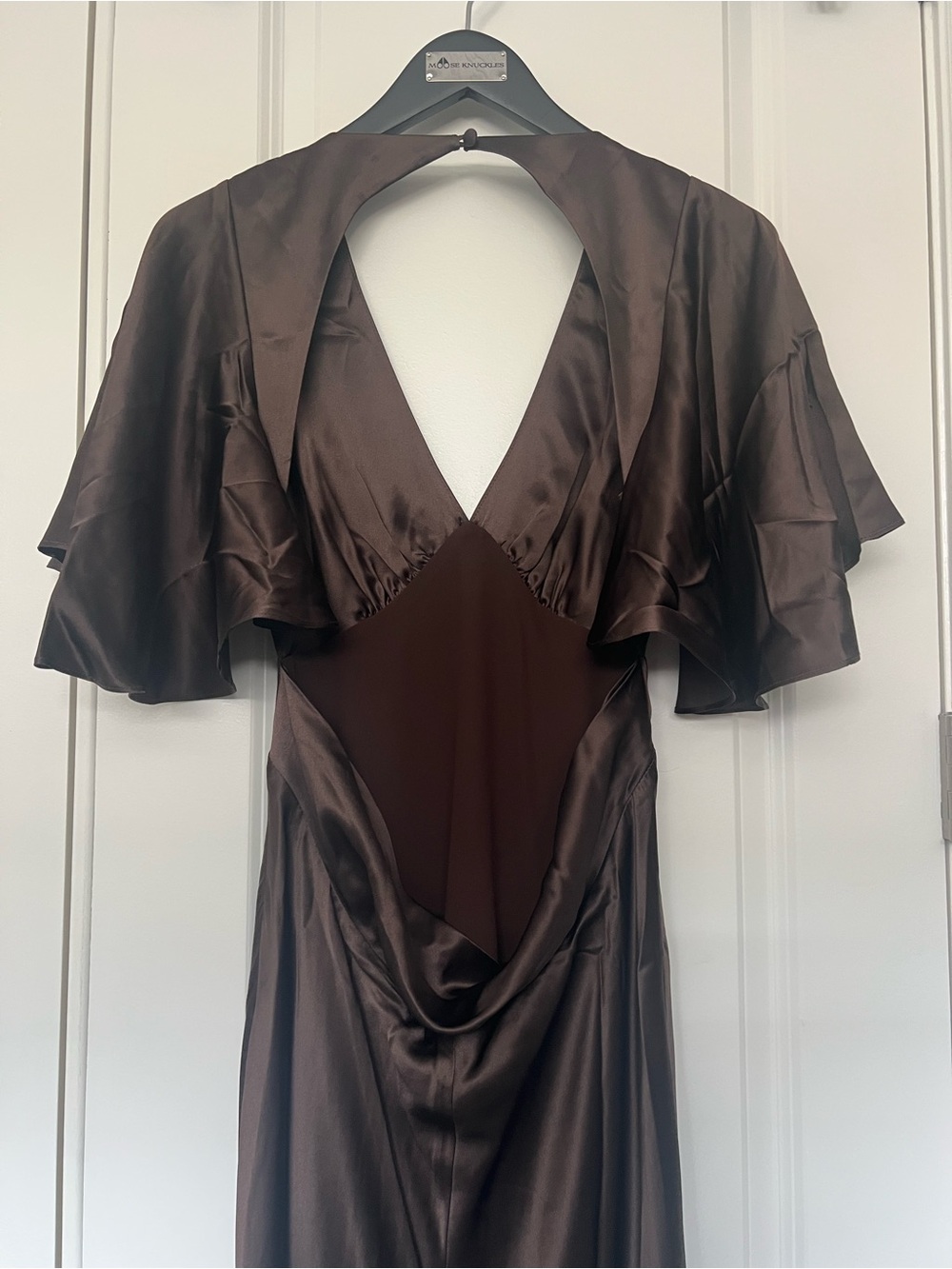 Reformation Thea Silk Open-Back Dress NWT - Picture 14 of 14